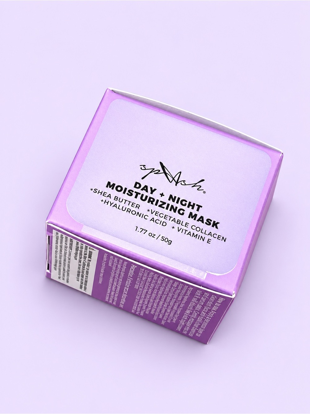 Day + Night Moisturizing Mask with Shea Butter, Hyaluronic Acid & Vitamin E, 1.7